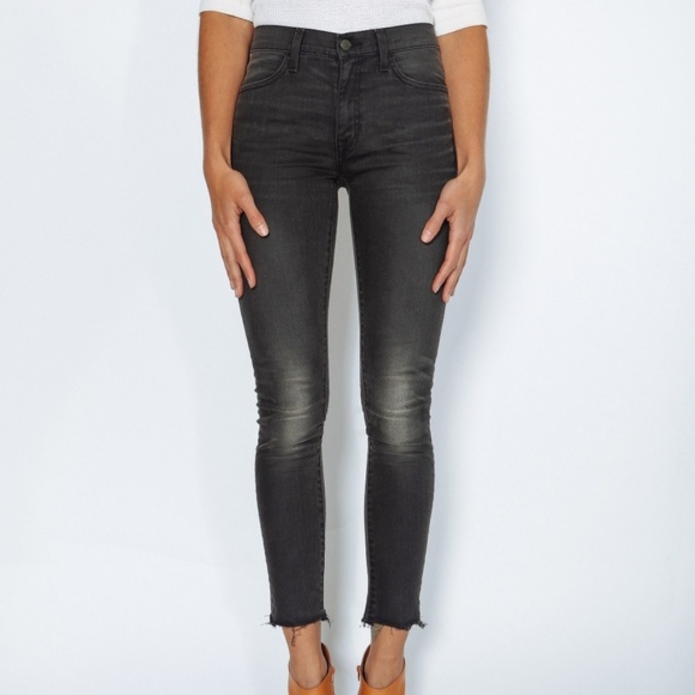 Imogene + Willie 'Imogene Slim"  Raw Skinny Jeans